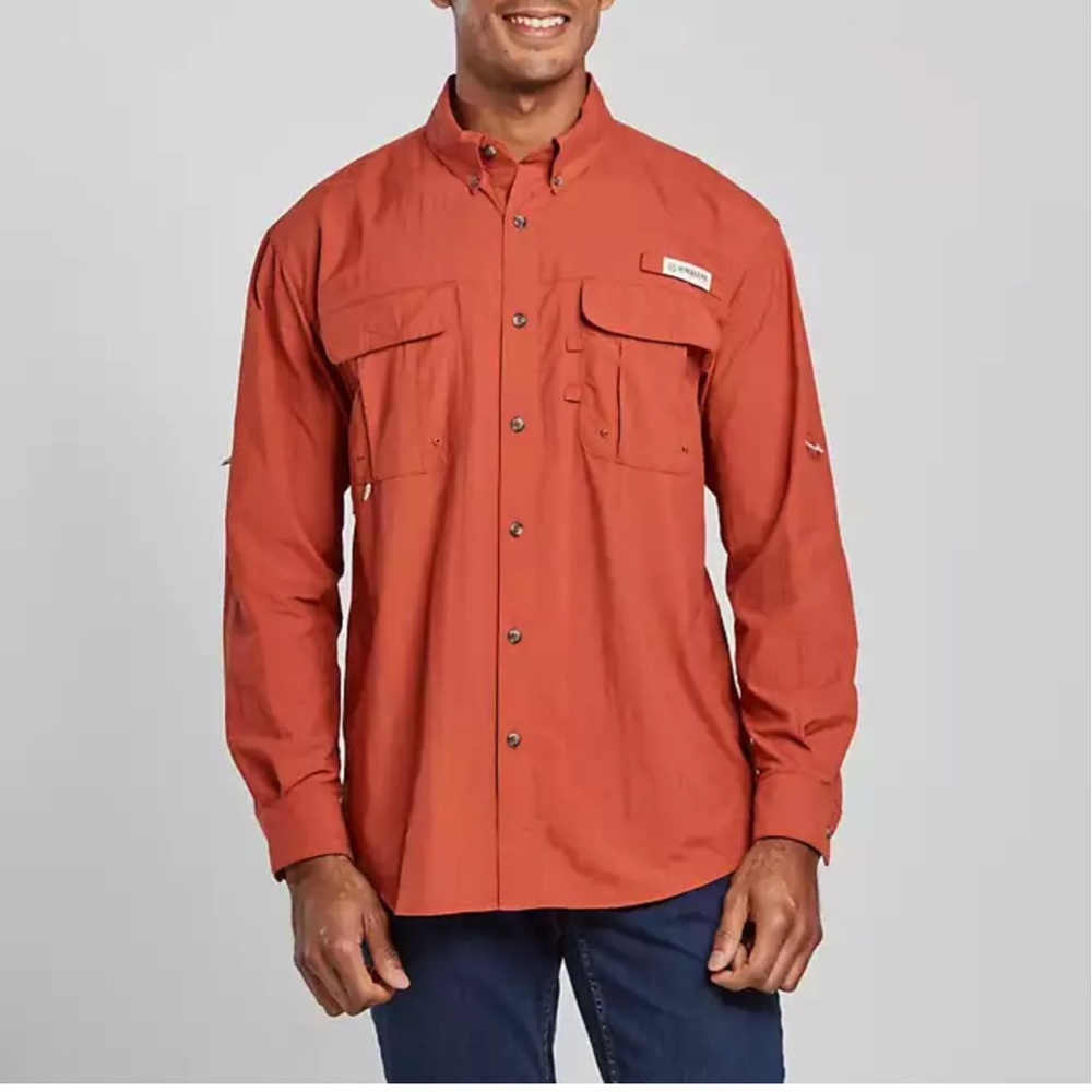 Columbia PFG Lightweight Button Down Size XL